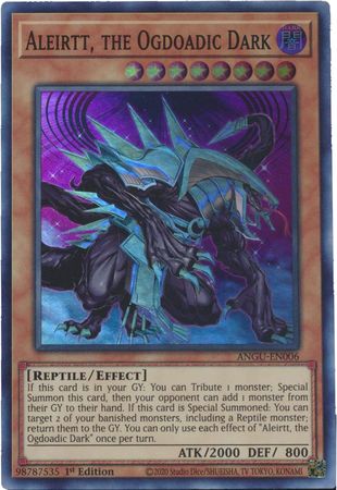 Aleirtt, the Ogdoadic Dark - ANGU-EN006 - Super Rare 1