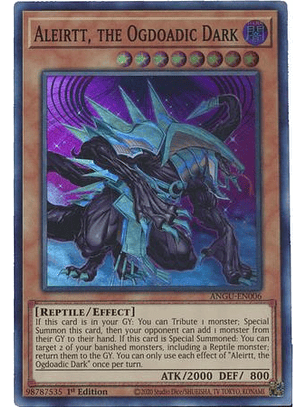 Aleirtt, the Ogdoadic Dark - ANGU-EN006 - Super Rare
