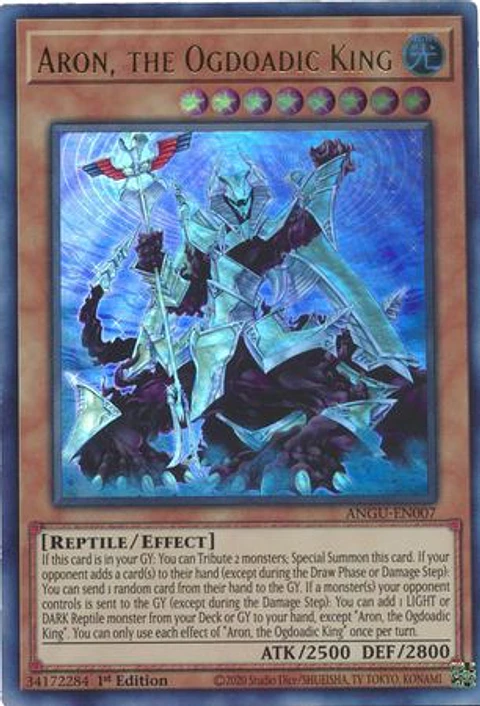 Aron, the Ogdoadic King - ANGU-EN007 - Ultra Rare