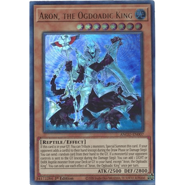 Aron, the Ogdoadic King - ANGU-EN007 - Ultra Rare