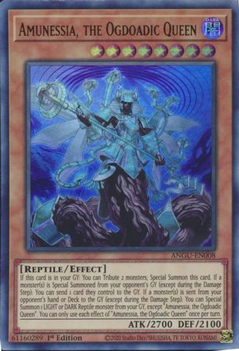 Amunessia, the Ogdoadic Queen - ANGU-EN008 - Ultra Rare