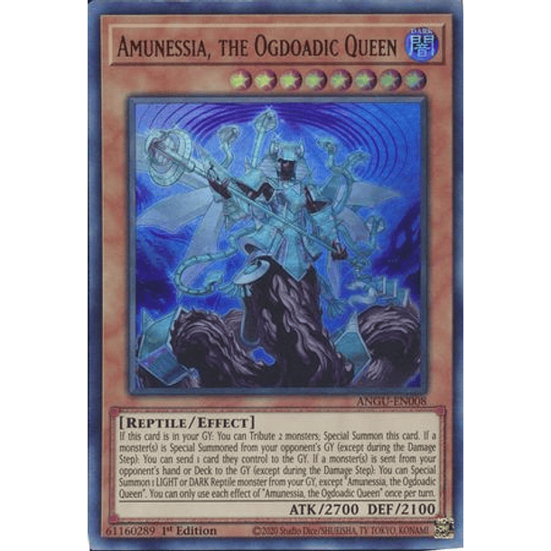 Amunessia, the Ogdoadic Queen - ANGU-EN008 - Ultra Rare