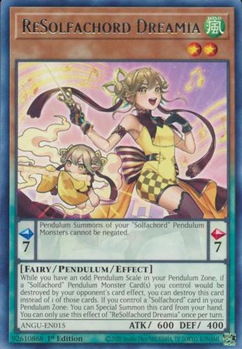 ReSolfachord Dreamia - ANGU-EN015 - Rare