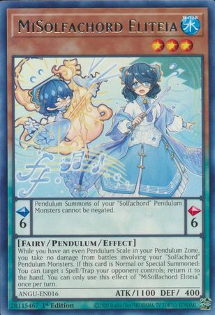 MiSolfachord Eliteia - ANGU-EN016 - Rare 1