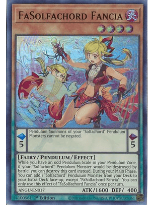 FaSolfachord Fancia - ANGU-EN017 - Ultra Rare