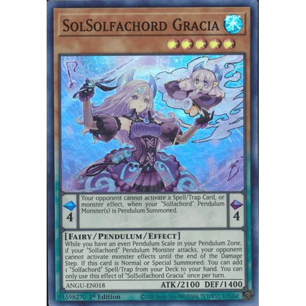 SolSolfachord Gracia - ANGU-EN018 - Super Rare