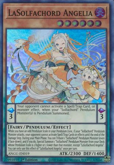 LaSolfachord Angelia - ANGU-EN019 - Super Rare
