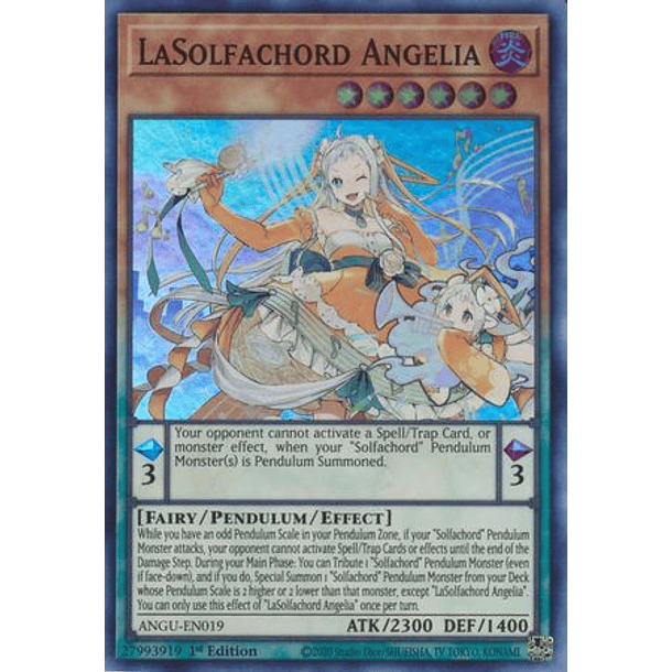 LaSolfachord Angelia - ANGU-EN019 - Super Rare