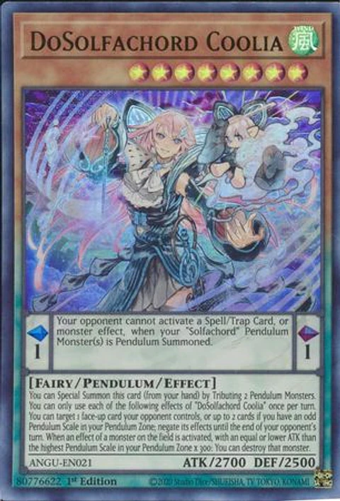 DoSolfachord Coolia - ANGU-EN021 - Ultra Rare
