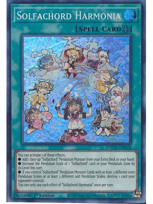 Solfachord Harmonia - ANGU-EN024 - Super Rare