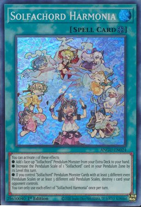 Solfachord Harmonia - ANGU-EN024 - Super Rare