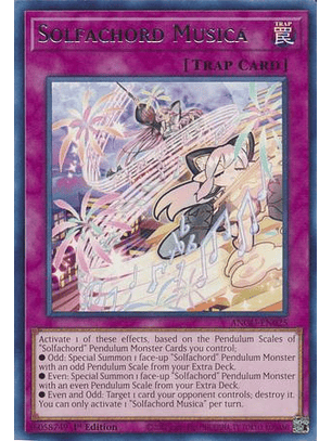 Solfachord Musica - ANGU-EN025 - Rare