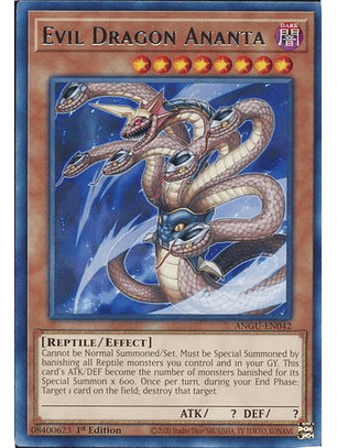 Evil Dragon Ananta - ANGU-EN042 - Rare