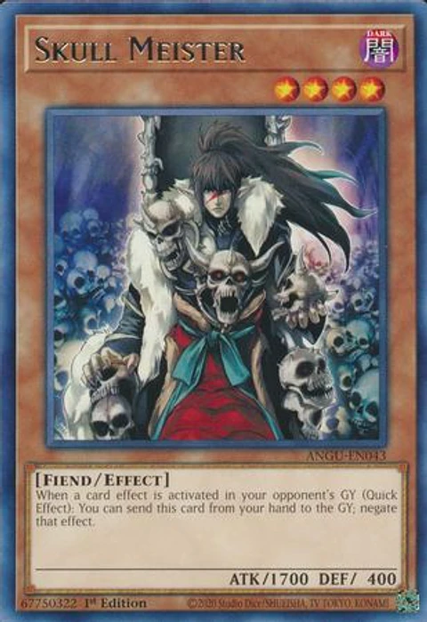 Skull Meister - ANGU-EN043 - Rare