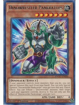 Dinowrestler Pankratops - ANGU-EN046 - Rare