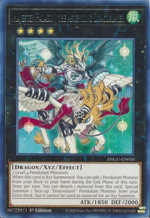 Majester Paladin, the Ascending Dracoslayer - ANGU-EN050 - Rare