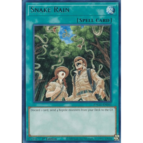Snake Rain - ANGU-EN051 - Rare