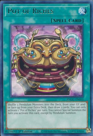Pot of Riches - ANGU-EN055 - Rare 1