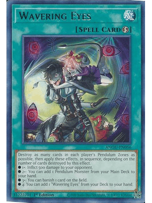 Wavering Eyes - ANGU-EN056 - Rare
