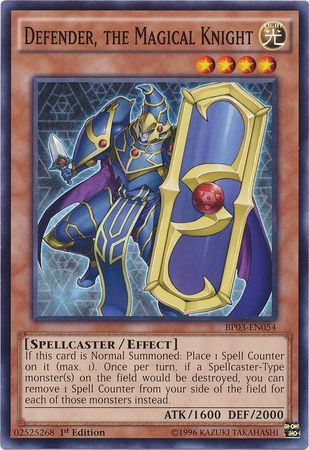 Defender, the Magical Knight - BP03-EN054 - Common 1