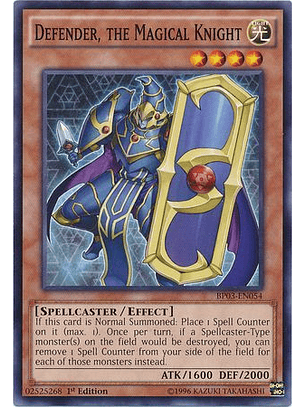 Defender, the Magical Knight - BP03-EN054 - Common