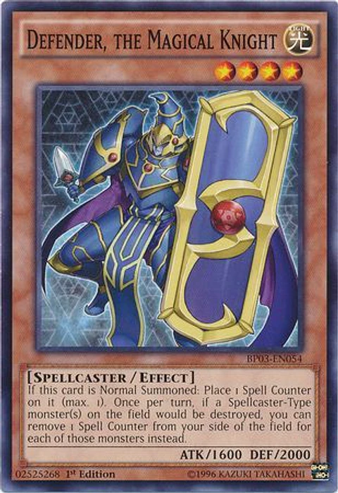 Defender, the Magical Knight - BP03-EN054 - Common