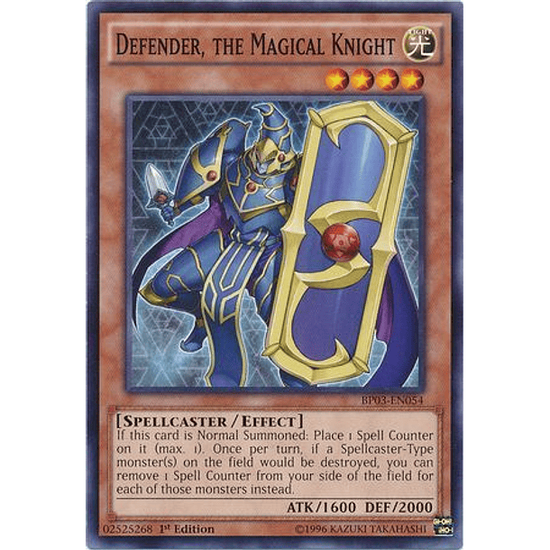 Defender, the Magical Knight - BP03-EN054 - Common