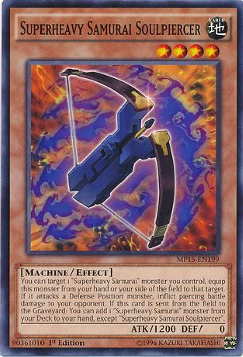 Superheavy Samurai Soulpiercer - MP15-EN199 - Common