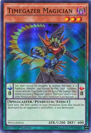 Timegazer Magician - PEVO-EN012 - Super Rare 1