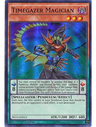 Timegazer Magician - PEVO-EN012 - Super Rare