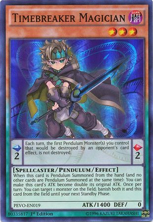Timebreaker Magician - PEVO-EN019 - Super Rare 1