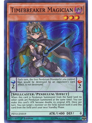 Timebreaker Magician - PEVO-EN019 - Super Rare