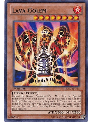 Lava Golem - LCJW-EN117 - Rare