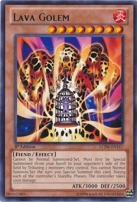 Lava Golem - LCJW-EN117 - Rare