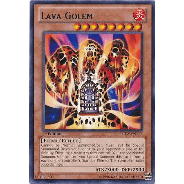 Lava Golem - LCJW-EN117 - Rare