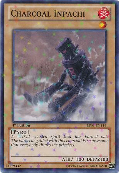Charcoal Inpachi - BP01-EN114 - Starfoil Rare