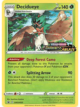 Decidueye - SWSH035 - Prerelease Promo (español)