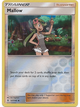 Mallow - 127/145 - Uncommon Reverse Holo