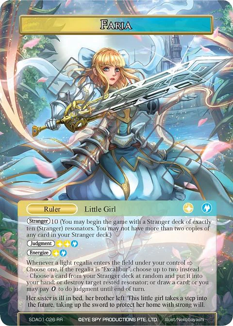 Faria - Starter Exclusive / SDAO1-026 JR (foil)