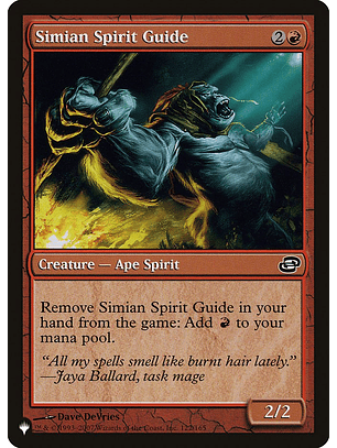 Simian Spirit Guide - Plist - C 