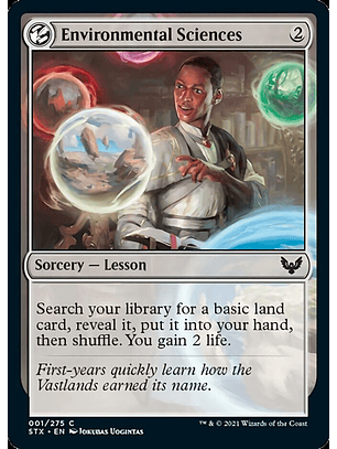 Environmental Sciences - STX - C