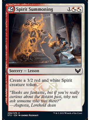 Spirit Summoning - STX - C
