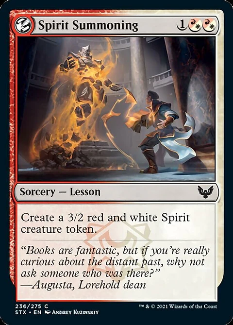 Spirit Summoning - STX - C