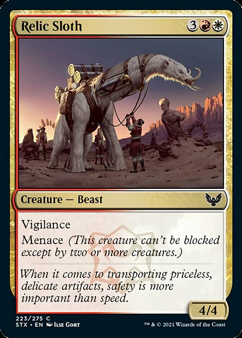 Relic Sloth - STX - C