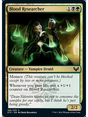 Blood Researcher - STX - C