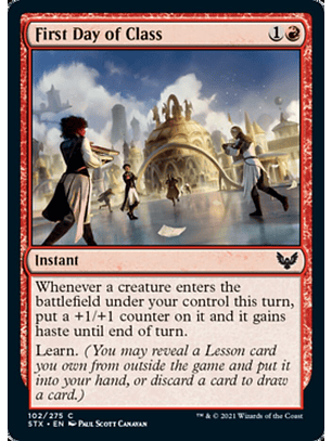 First Day of Class - STX - C