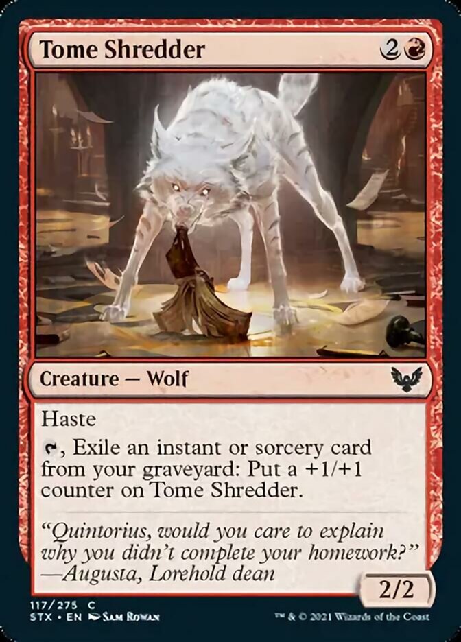 Tome Shredder - STX - C 1