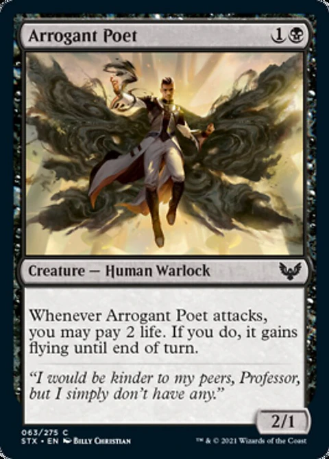 Arrogant Poet - STX - C 