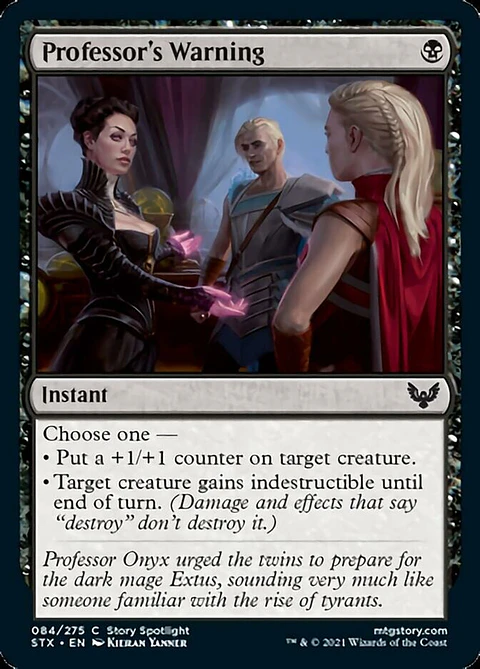 Professor's Warning - STX - C