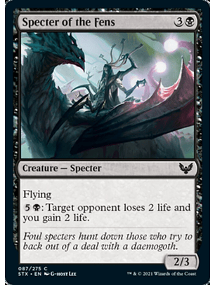 Specter of the Fens - STX - C